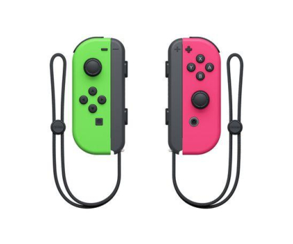 Akcesoria do konsol Nintendo Switch Joy-Con Controller - Zielony / Różowy